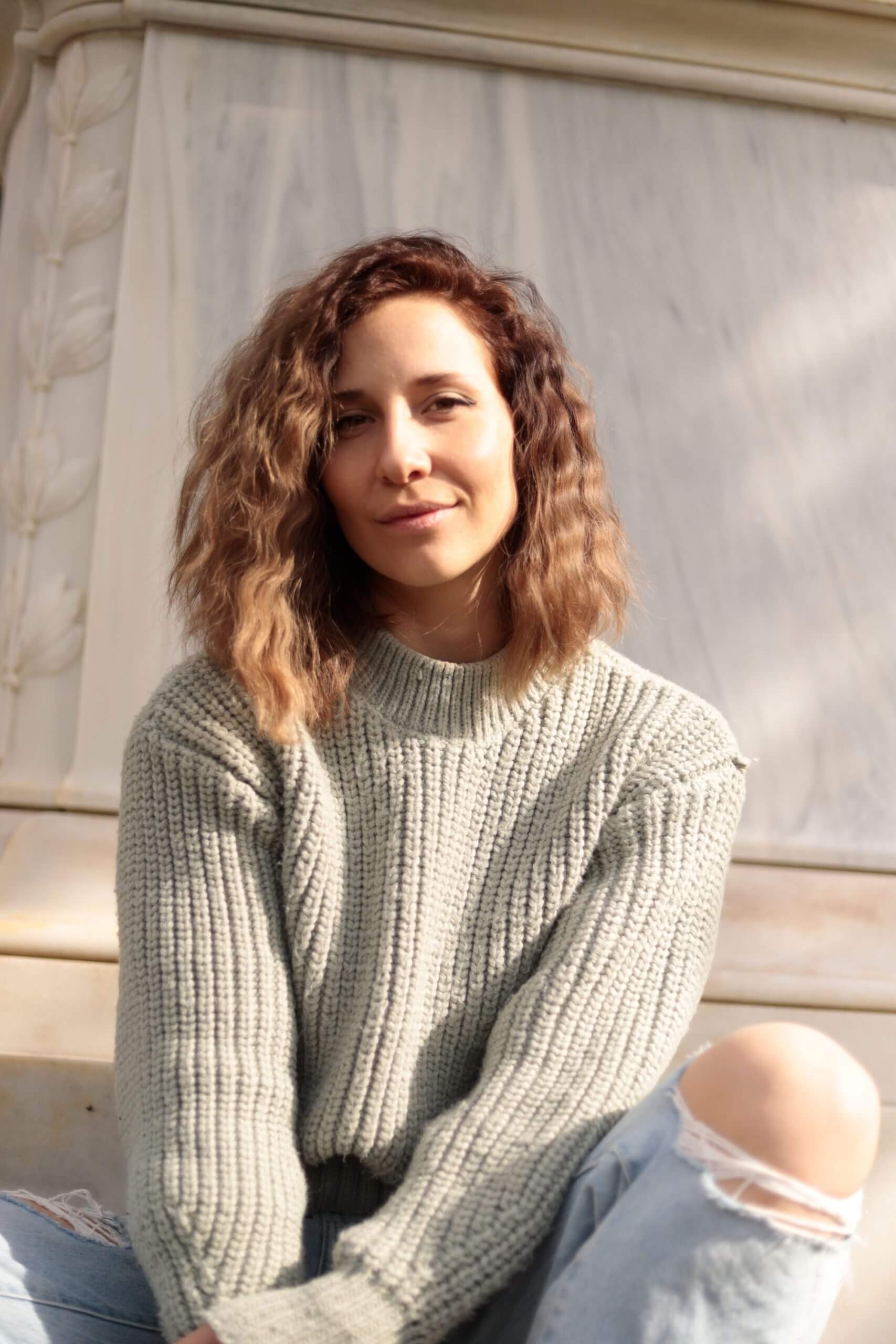 Katarina Skaza, zadovoljna