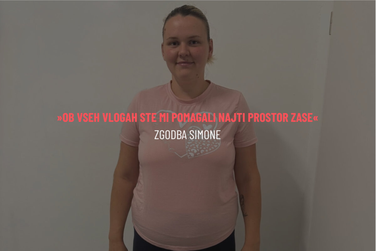 »Ob vseh vlogah ste mi pomagali najti prostor zase« zgodba Simone