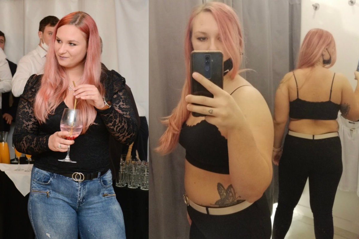 Kaja Mlakar včasih z 94kg