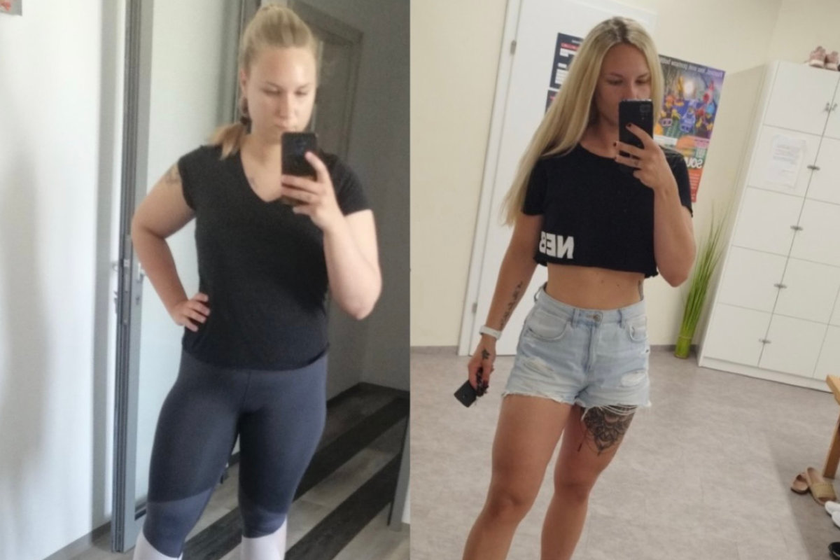 Pot od 94 kilogramov in bolečin v križu do osebne trenerke – zgodba Kaje Mlakar