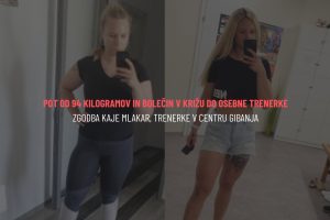 Zgodba Kaje Mlakar, trenerke v Centru gibanja