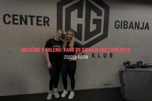 Vadba za odpravo bolečin v kolenu, Center gibanja