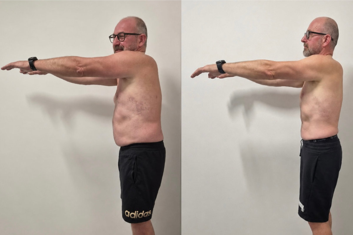 Mislil sem, da ne spadam v fitnes, danes pa lahko ponovno tečem brez bolečin v kolenih - zgodba Dušana