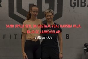 Vadba po poškodbi: samo upala sem, da obstaja vsaj kakšna vaja, ki jo še lahko delam - zgodba Maje iz Centra gibanja